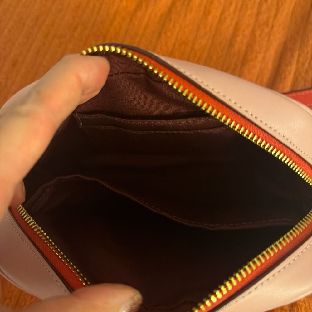 Coach Pink Cherry Print Crossbody Bag - Picture 9 of 16